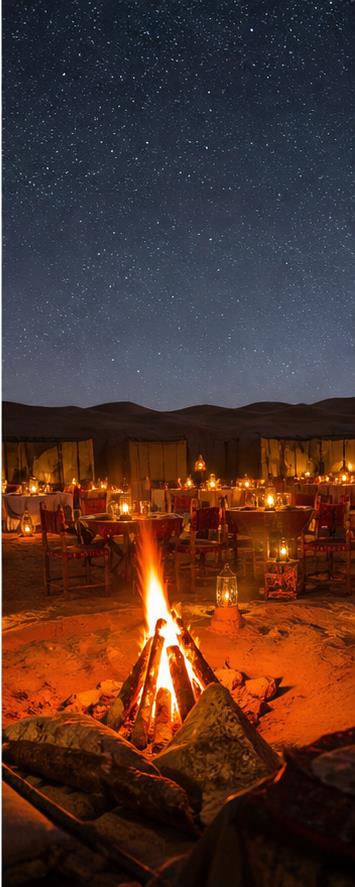 Desert Luxury Camp Dining