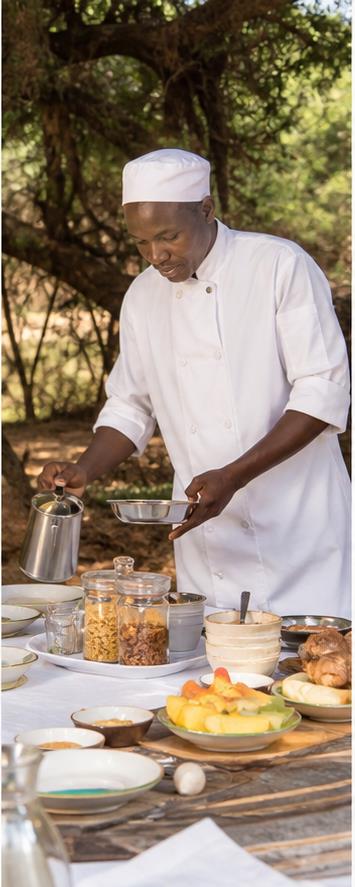 Governors' Camp Dining