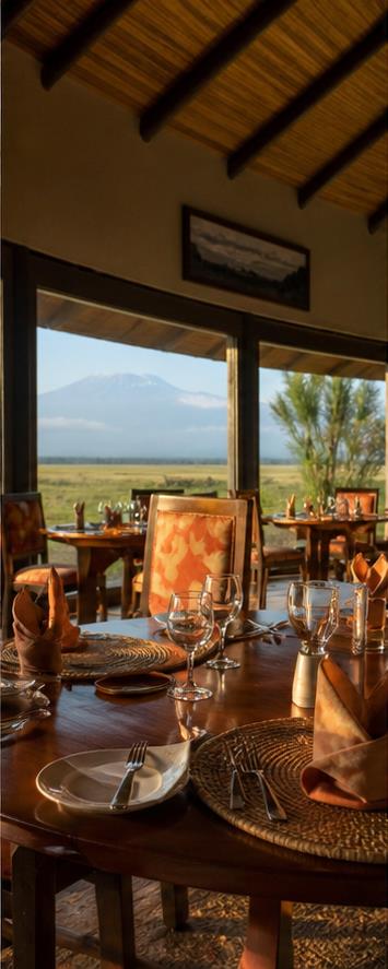 Ol Tukai Lodge Dining