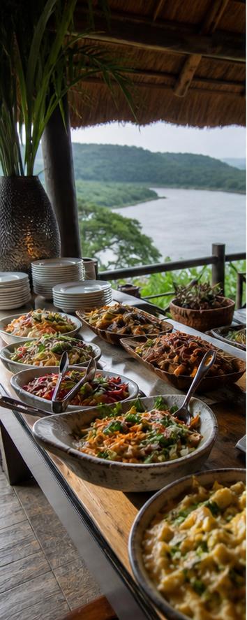 Paraa Safari Lodge Dining