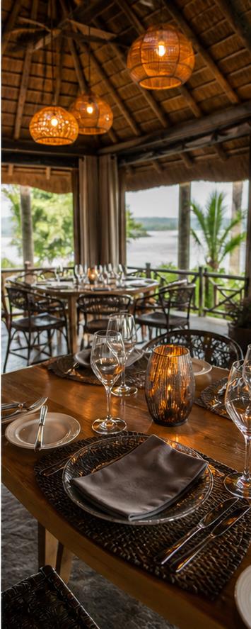 Paraa Safari Lodge Dining
