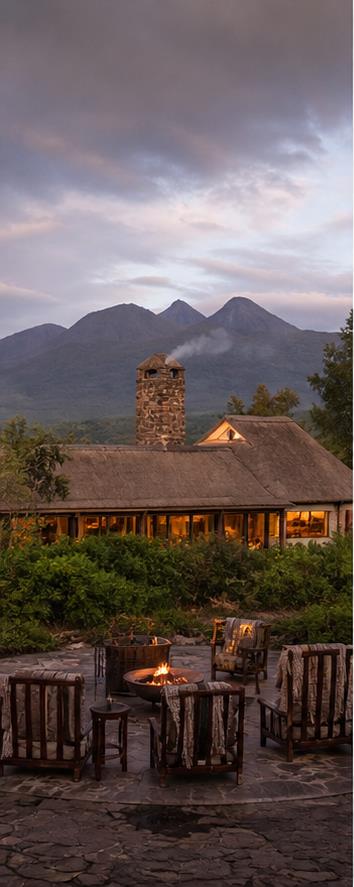 Sabyinyo Silverback Lodge Dining