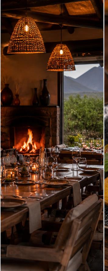 Sabyinyo Silverback Lodge Dining