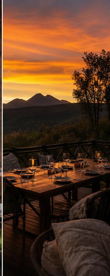 Sabyinyo Silverback Lodge Dining
