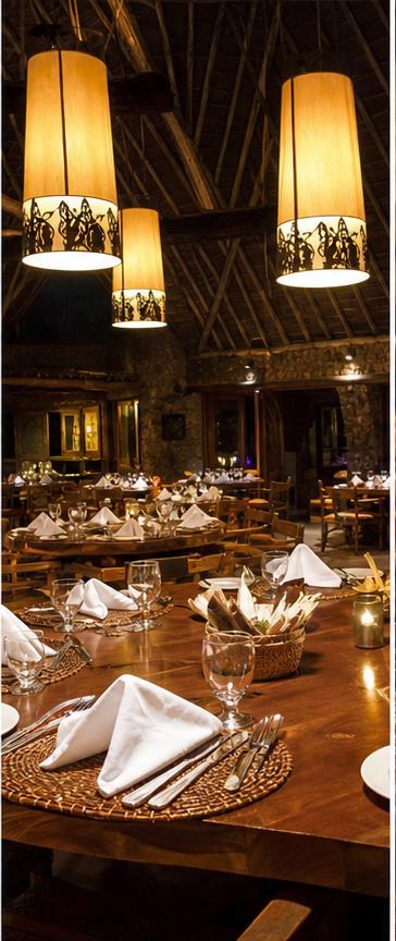 Serengeti Serena Safari Lodge Dining
