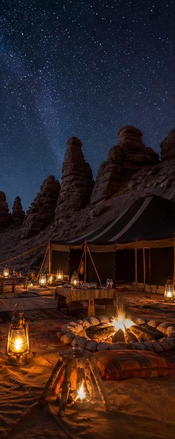 Terres Touareg Camp Dining