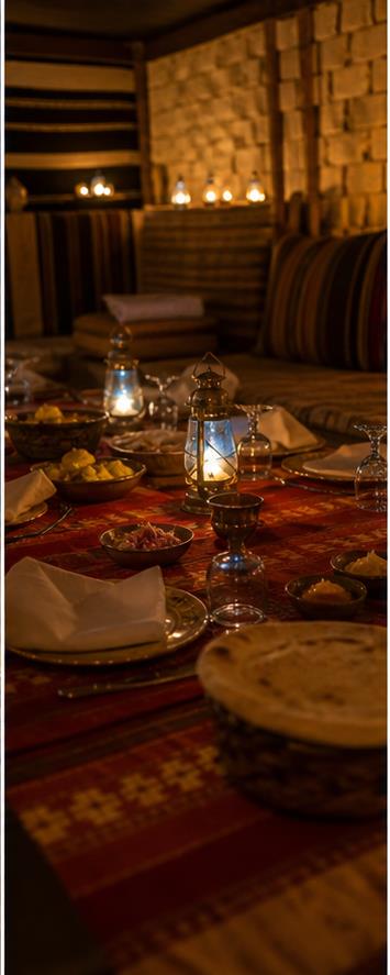 Terres Touareg Camp Dining