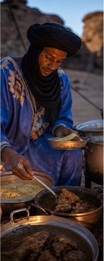 Terres Touareg Camp Dining