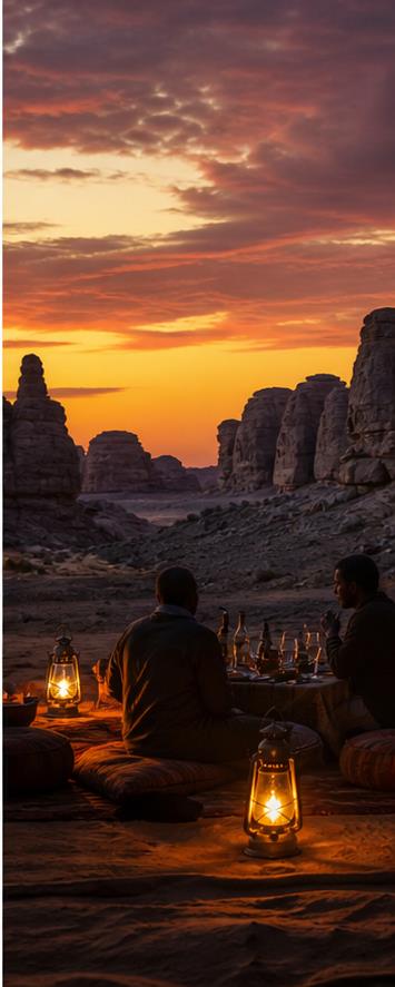Terres Touareg Camp Dining