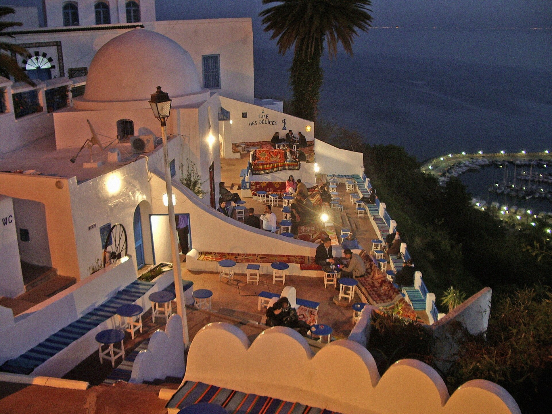 Cafe des delices in Sidi Bou Said